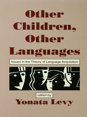 cover image of Other Children, Other Languages